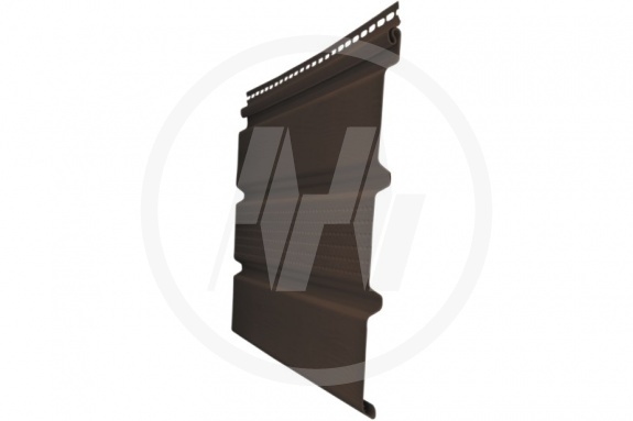 Софит Т4 частично перфорированный (коричневый)